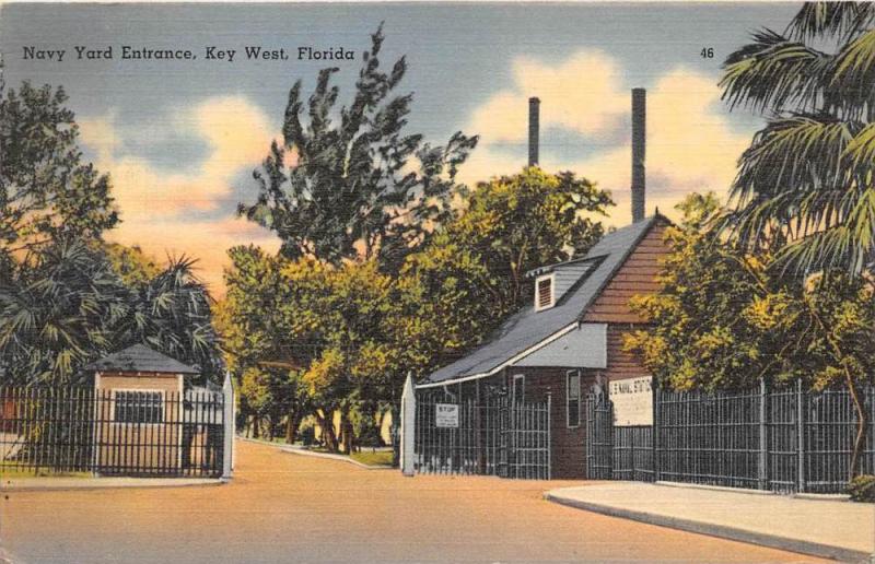 Navy Yard Entrance, Key West, Florida