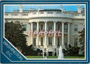 Postcard Modern Washington DC The White House official residence of the Presi...