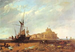 uk1776 elizabeth castle jersey ship real photo uk