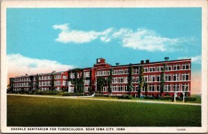 USA Oakdale Sanatorium For Tuberculosis Near Iowa City Iowa Postcard C030