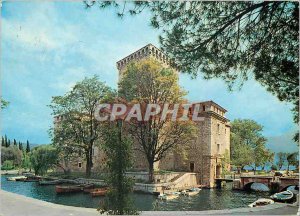 Postcard Modern Riva on Lake Garda Rocca