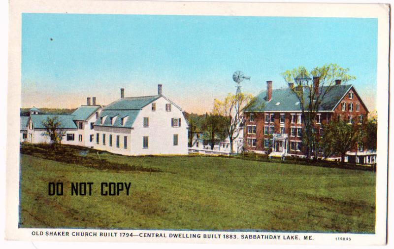 Shaker Church & Central Dwelling, Sabbathday Lake ME