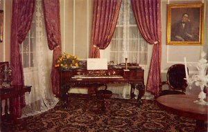 My old Kentucky home Parlor and piano Bardstown Kentucky  