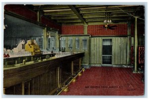 c1910's Bar Osborne House Auburn New York NY Interior Hotel Restaurant Postcard 