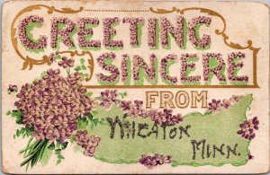Minnesota Greeting Sincere From Wheaton