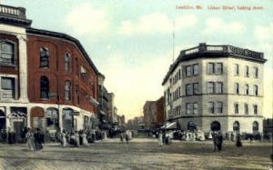 Lisbon St. in Lewiston, Maine