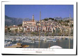 Postcard Moderne Menton Charter