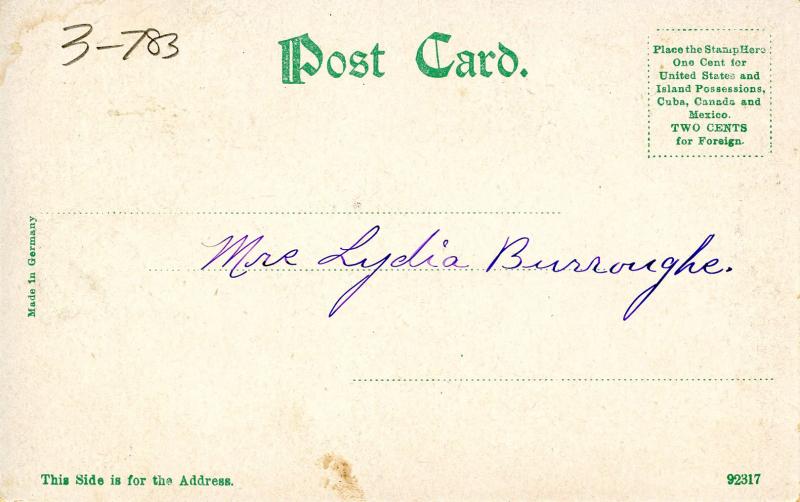 NH - Keene. Old High School, circa 1900