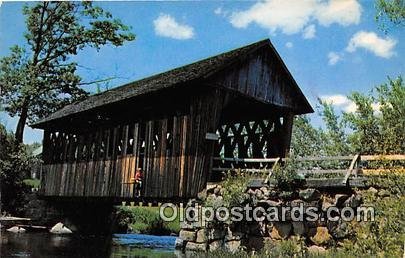 Old Covered Bridge Andover, NH, USA  