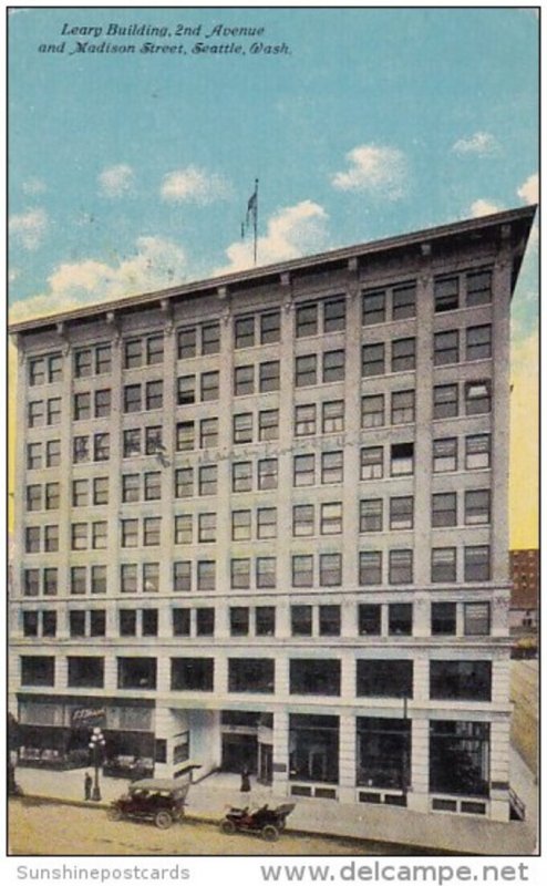 Leary Building 2nd Avenue And Madison Street Seattle Washington 1911