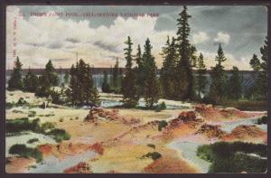 Thumb Paint Pots,Yellowstone National Park Postcard