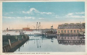 WILMINGTON , DELAWARE , 1918 ; Harlan & Hollingsworth Ship Yard