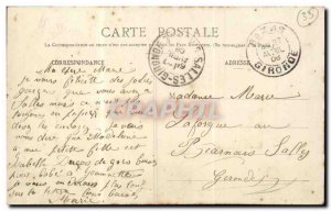 Bazas Old Postcard General view