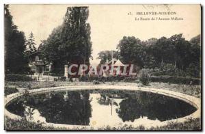 Old Postcard Bellevue Meudon Basin L & # 39Avenue Melanie