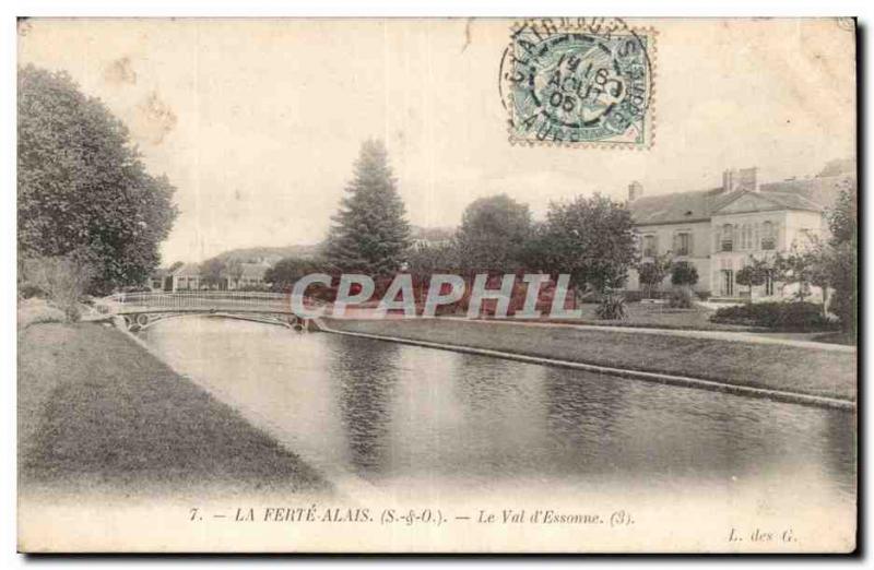 La Ferte Alais - Val D & # 39Essone - Old Postcard