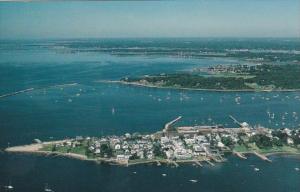 Connecticut Stonington Mystic Noank Groton & New London Aerial View