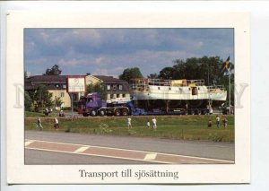 402152 SWEDEN transport ship Freja Old RPPC