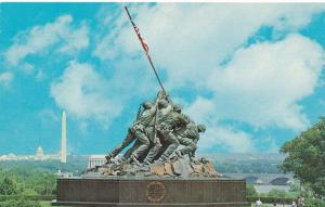U. S. Marine Corps Memorial - Raising Flag - Arlington VA, Virginia