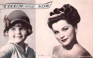 Then and Now, Debra Pages Actor, Movie Star Mutoscope Unused 