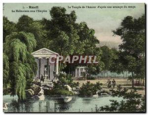 Old Postcard Rueil Malmaison under the Empire