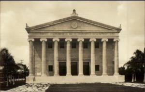 First Church Christ Scientist Publ in West Palm Beach FL Real Photo Postcard