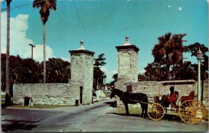Florida St Augustine The Old City Gates
