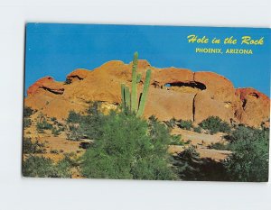 Postcard Hole in the Rock, Phoenix, Arizona