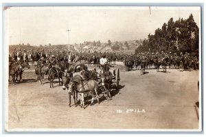 South Africa Postcard 181 2nd I.L.H c1930's Unposted Vintage RPPC Photo