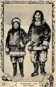 Greenlander man and woman Exploration Unused 