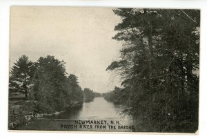 NH - Newmarket. Fresh River from the Bridge