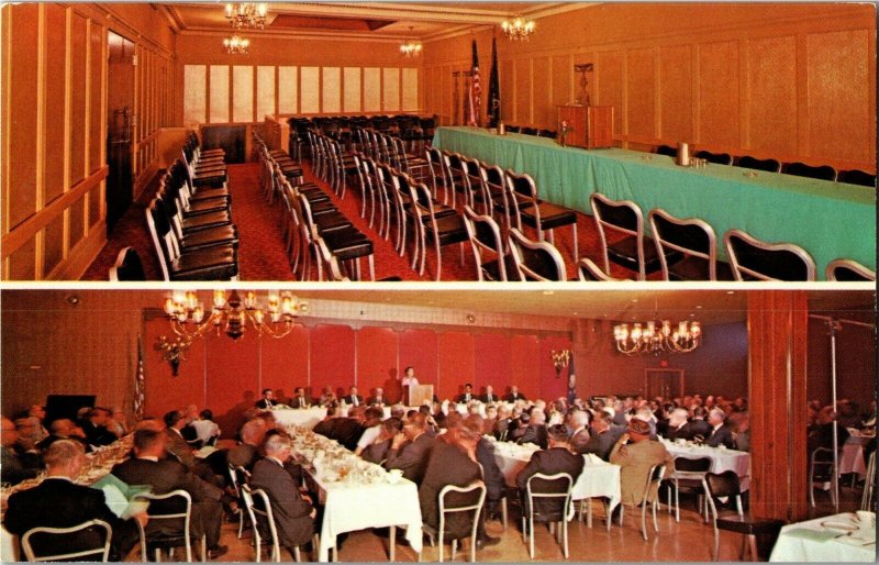 The Bannock Motor Inn, Pocatello ID Banquet, Meeting Rooms Vintage Postcard C54