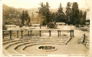 Postcard RPPC California San Bernardino 1930s Camp Radford Bungalow 23-654