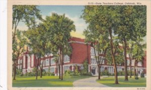 Wisconsin Oshkosh State Teacher's College 1944 Curteich