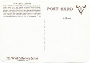 US Old West Collector Series. Frontier Railroad.  Unused.