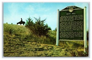Boot Hill Cemetery Ogallala Nebraska NE UNP Chrome Postcard Y11