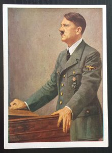 GERMAN THIRD REICH NSDAP ORIGINAL PROPAGANDA POSTCARD HITLER