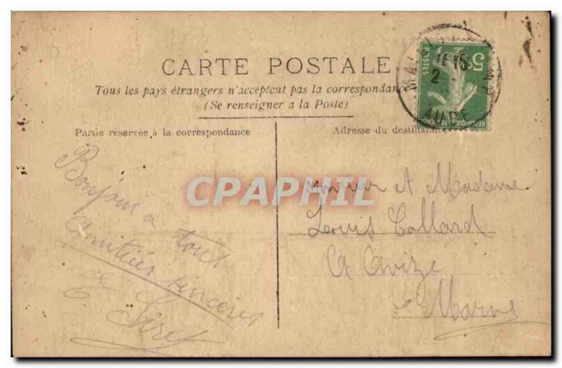 PHOTO CARD Mailly Camp Regiment TOP (militaria Louis CALLARD Avize Marne)