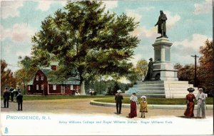 Tucks 1072 Providence RI Roger Williams Park Undivided Back Vintage Postcard T39