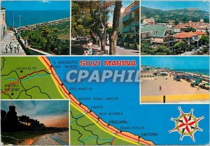 Postcard Modern Silvi Marina