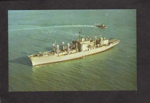 USS Sylvania AFS-2 US Navy Naval Ship Military Postcard