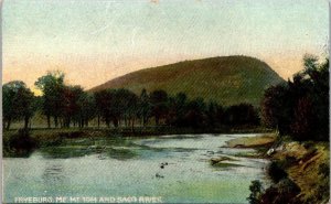 Maine Fryeburg Mount Tom and Saco Lake 1910