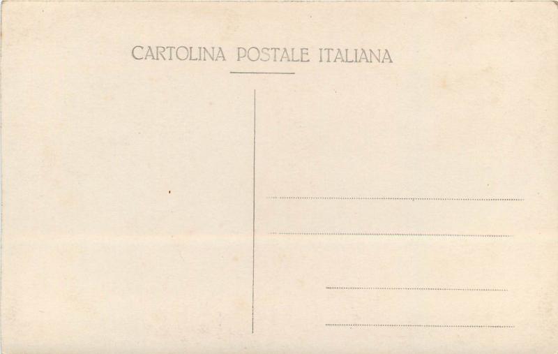 Italy Cartolina Postale Italian Monastery School Monk Real Photo Postcard