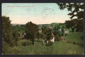 New York LITTLE FALLS West Valentine & Sons #201,914   - pm1909 - Und/B