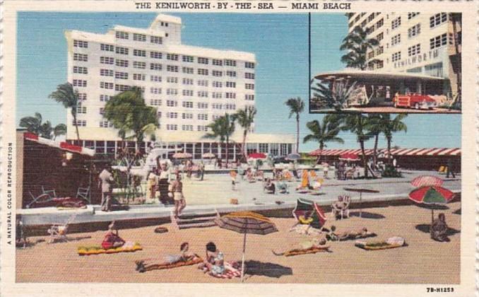 Florida Miami Beach Kenilworth By The Sea Hotel Curteich