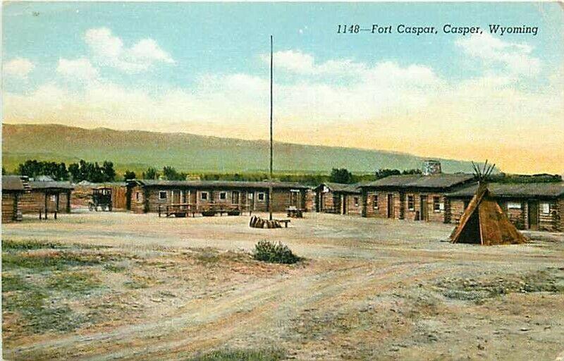 WY, Casper, Wyoming, Fort Caspar, Tichnor No. 1148