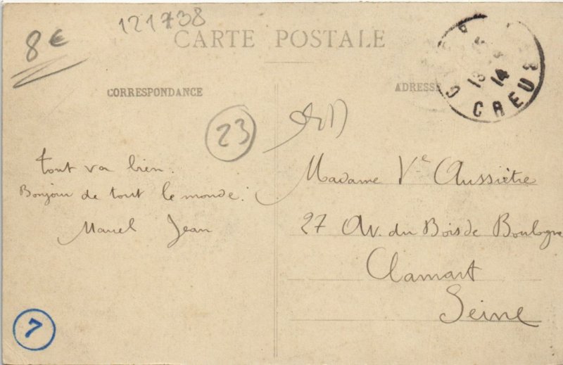 CPA Vallée de Busseau pres GUERET (121738)