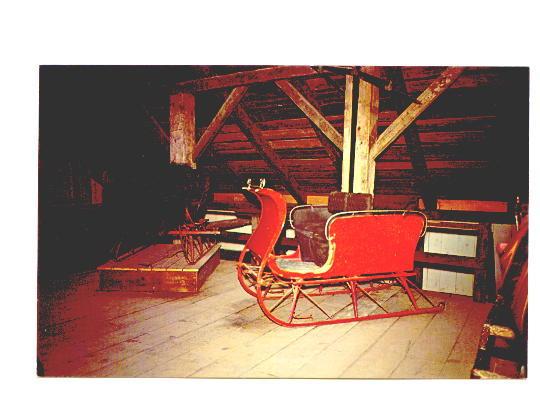 Old Sleigh Upper Canada Village Agriculture Vehicles Museum Cornwall, Ontario,