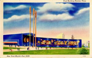 NY - 1939 New York World's Fair. Food Building Number 3