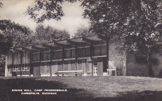 Dining Hall Camp Friedenswald Cassopolis Michigan Artvue