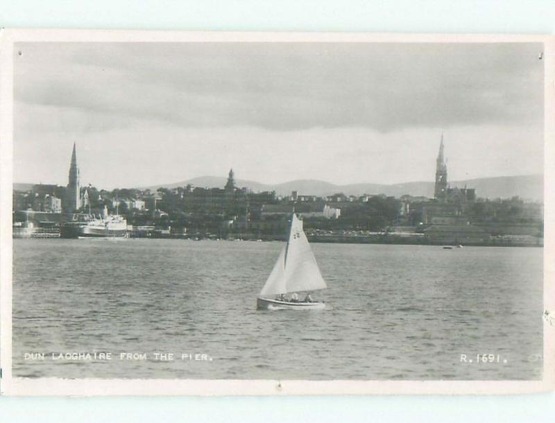 old rppc NICE VIEW Dun Laoghaire - Kingstown - County Dublin Ireland i2298